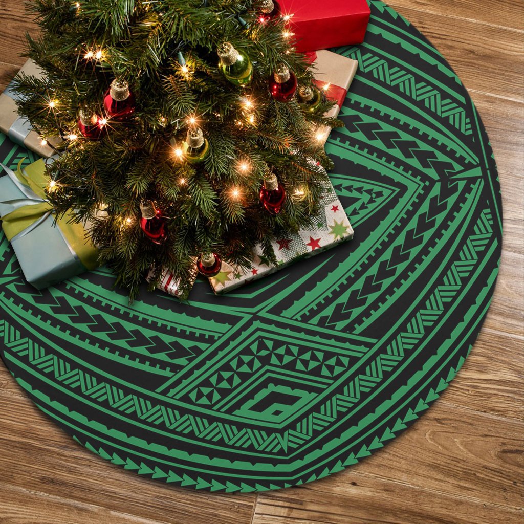 Polynesian Tatau Green Tree Skirt 85x85 cm Green Tree Skirt - Polynesian Pride