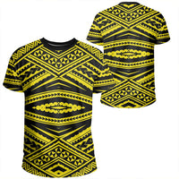 Polynesian Tatau Yellow T Shirt Unisex Polyester - Polynesian Pride