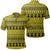 Unisex Polynesian Tattoo Tribal Yellow Polo Shirt Unisex Art - Polynesian Pride