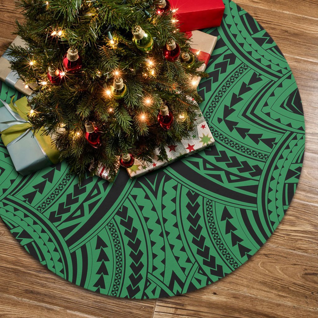 Polynesian Tradition Green Tree Skirt 85x85 cm Green Tree Skirt - Polynesian Pride