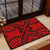 Polynesian Tradition Red Hawaii Door Mat - Polynesian Pride