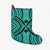 Polynesian Tradition Turquoise Christmas Stocking - Polynesian Pride