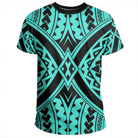 Polynesian Tradition Turquoise T Shirt - Polynesian Pride