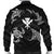 Polynesian Turtle Hammerhead Shark Ray Kanaka Hawaii Bomber Jacket Circle - AH - Polynesian Pride