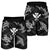 Polynesian Turtle Hammerhead Shark Ray Kanaka Hawaii Men's Shorts Circle - AH - Polynesian Pride