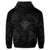 Polynesian Turtle Hammerhead Shark Ray Kanaka Hawaii Zip Hoodie Circle Grey - Polynesian Pride