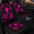 Polynesian Turtle Hammerhead Shark Ray Kanaka Hawaii Car Seat Covers Circle Pink - AH - Polynesian Pride