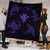 Polynesian Turtle Hammerhead Shark Ray Kanaka Hawaii Premium Quilts Circle Purple - AH - Polynesian Pride