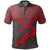 Polynesian Turtle Kanaka Map Hawaii Polo Shirt Red Ti Style - Polynesian Pride