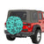 Polynesian Turtle Palm And Sea Pebbles Turquoise Hawaii Spare Tire Cover - Polynesian Pride