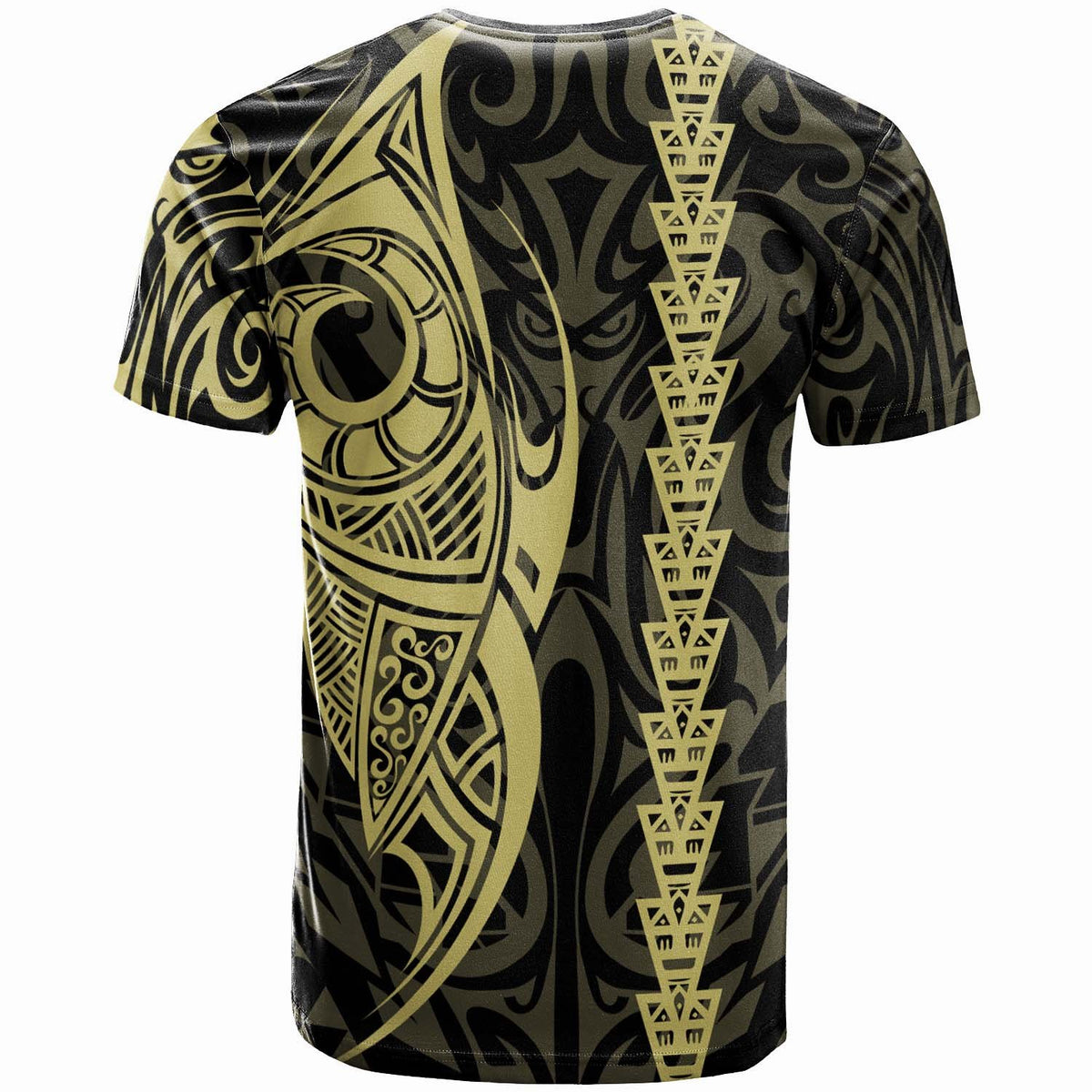 Polynesian T Shirt Tribal Warrior Style - Polynesian Pride