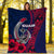 Guam Fish Hook Premium Blanket Flag Color Style LT6 - Polynesian Pride