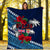 Fiji Patterns With Hibiscus Premuim Blanket LT6 - Polynesian Pride