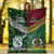 New Zealand And Vanuatu Premium Blanket Together - Green LT8 - Polynesian Pride