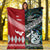 New Zealand And Tonga Premium Blanket Together - Paua Shell LT8 - Polynesian Pride