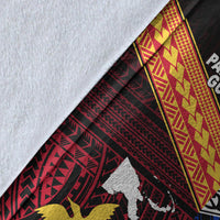 New Zealand And Papua New Guinea Premium Blanket Together - Blue LT8 - Polynesian Pride