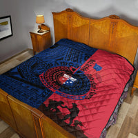 Samoa Independence Day Quotes Premium Quilt Military Polynesian Pattern LT9 - Polynesian Pride