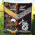 New Zealand Maori Aotearoa And Australia Aboriginal Premium Quilt Together - Red LT8 - Polynesian Pride