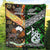 New Zealand Maori Aotearoa And Australia Aboriginal Premium Quilt Together - Green LT8 - Polynesian Pride