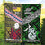 New Zealand And Niue Premium Quilt Together - Green LT8 - Polynesian Pride