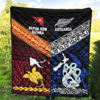 New Zealand And Papua New Guinea Premium Quilt Together - Blue LT8 - Polynesian Pride
