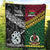 New Zealand And Vanuatu Premium Quilt Together - Black LT8 - Polynesian Pride