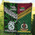 New Zealand And Vanuatu Premium Quilt Together - Green LT8 - Polynesian Pride