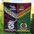 New Zealand And Vanuatu Premium Quilt Together - Purple LT8 - Polynesian Pride