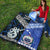 New Zealand And Samoa Premium Quilt Together - Blue LT8 - Polynesian Pride