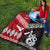 New Zealand And Tonga Premium Quilt Together - Red LT8 - Polynesian Pride