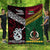 New Zealand And Vanuatu Premium Quilt Together - Red LT8 Red - Polynesian Pride