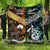 New Zealand Maori Aotearoa And Australia Aboriginal Premium Quilt Together - Paua Shell LT8 Paua Shell - Polynesian Pride