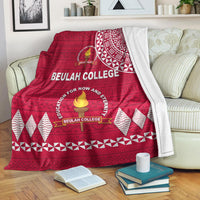 Tonga Beulah College Premium Blanket Simple Style LT8 White - Polynesian Pride