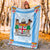 Fiji Premium Blanket Blue Style No.1 LT6 - Polynesian Pride