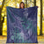 Hawaii Premium Blanket - King Of Hawaii With Hawaiian Girls Purple Version - Polynesian Pride