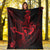 Hawaii Premium Blanket - King Of Hawaii With Hawaiian Girls Red Version - Polynesian Pride