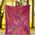 Hawaii Premium Blanket - King Of Hawaii With Hawaiian Girls Pink Version - Polynesian Pride