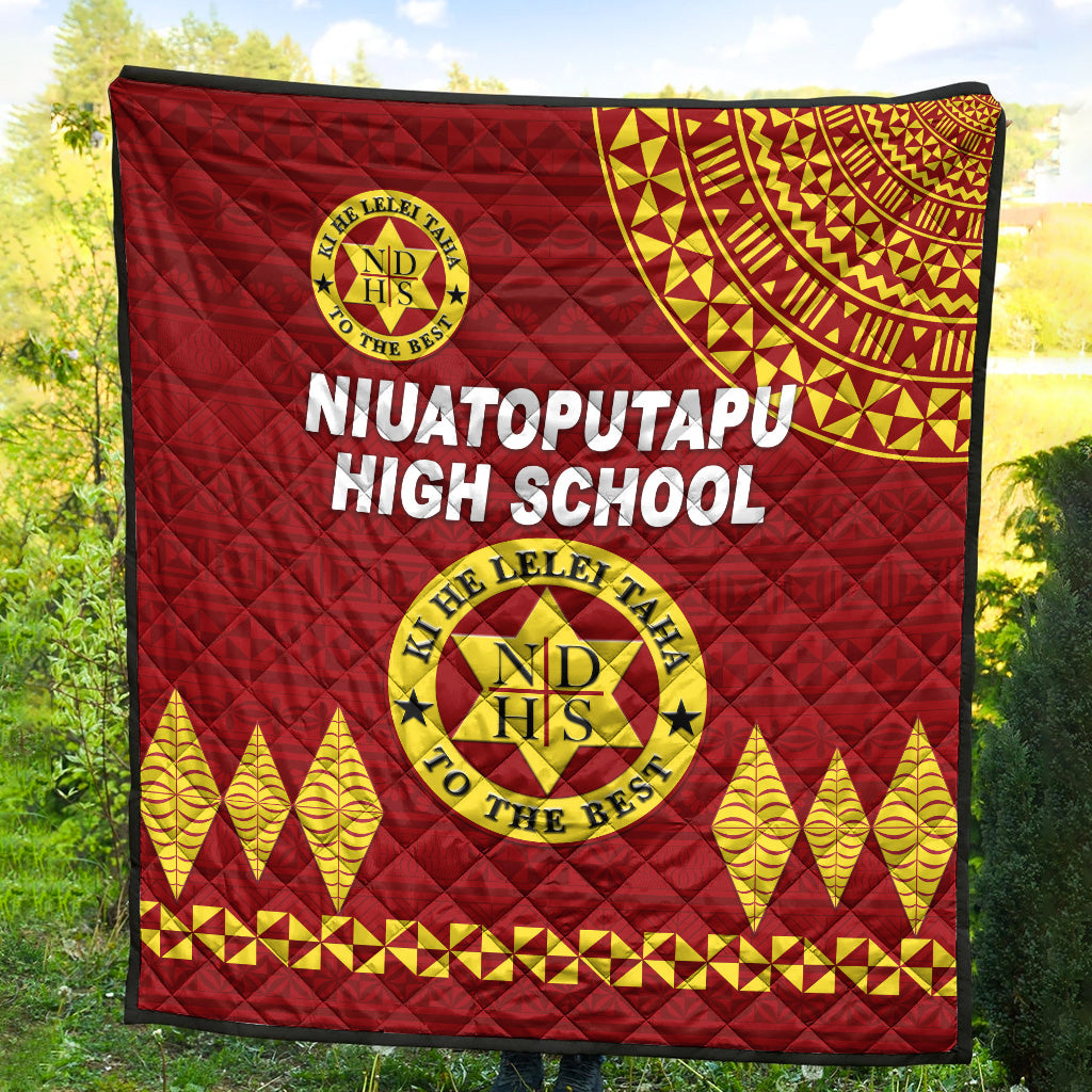 Tonga Niuatoputapu High School Premium Quilt Simple Style LT8 - Polynesian Pride