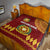 Tonga Vava'u High School Premium Quilt Simple Style - Maroon LT8 - Polynesian Pride