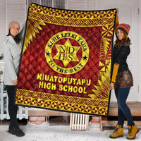Tonga Niuatoputapu High School Premium Quilt Simplified Version LT8 - Polynesian Pride