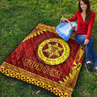 (Custom Personalised) Tonga High School Premium Quilt Simplified Version LT8 - Polynesian Pride
