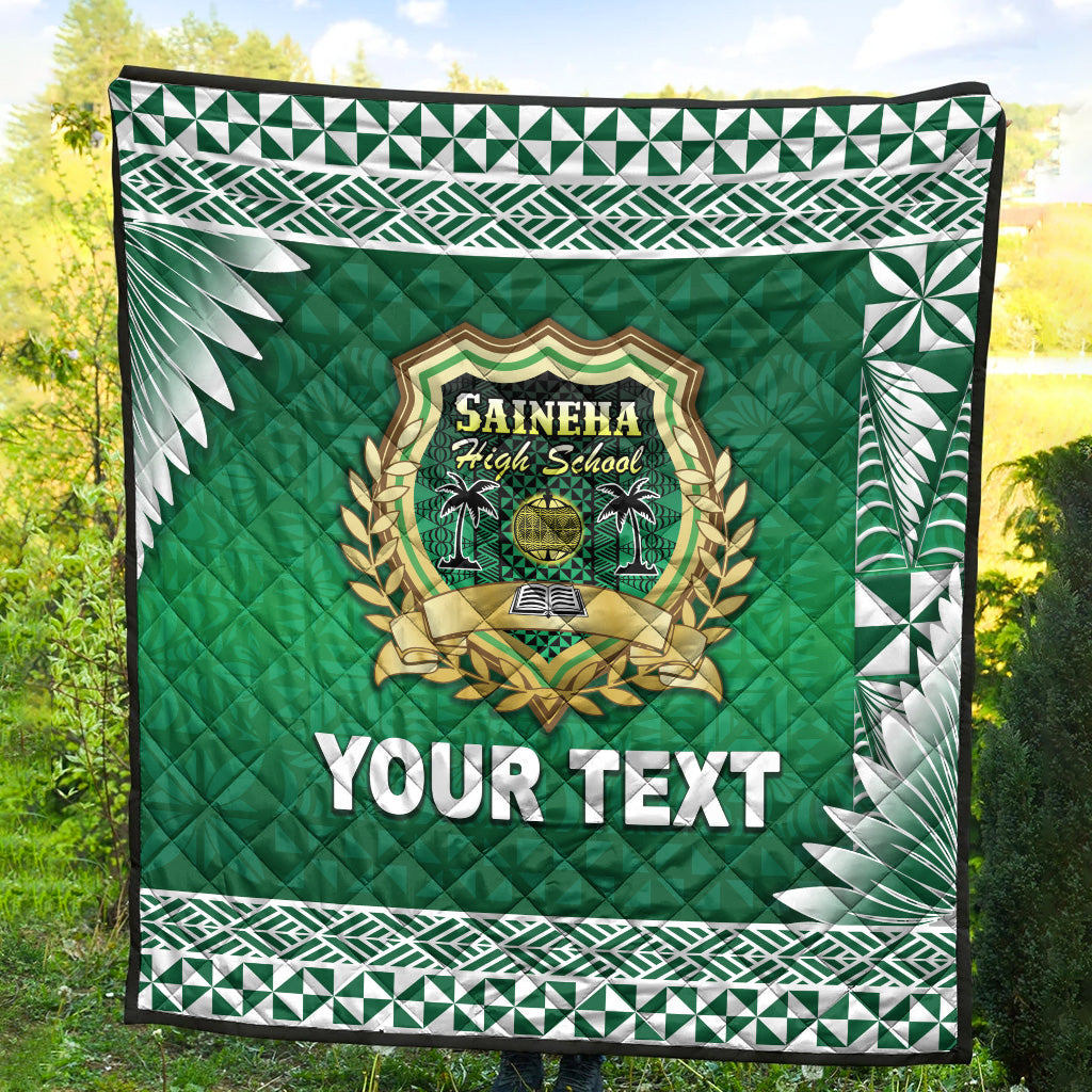 (Custom Personalised) Tonga Saineha High School Premium Quilt Simplified Version LT8 - Polynesian Pride
