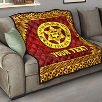 (Custom Personalised) Tonga Ha'apai High School Premium Quilt Simplified Version LT8 - Polynesian Pride