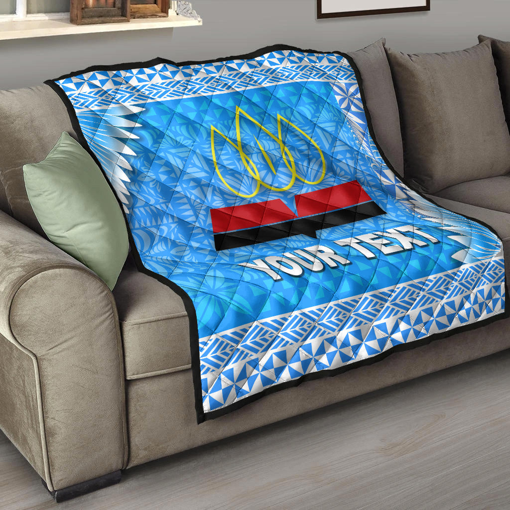 (Custom Personalised) Tonga Lavengamalie College Premium Quilt Simplified Version LT8 - Polynesian Pride