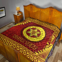 (Custom Personalised) Tonga High School Premium Quilt Simplified Version LT8 - Polynesian Pride