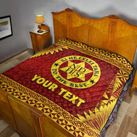 (Custom Personalised) Tonga Niuatoputapu High School Premium Quilt Simplified Version LT8 - Polynesian Pride