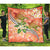 Hawaii Turtle Plumeria Polynesian Premium Quilt - Mira Style - AH Orange - Polynesian Pride