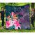 Hawaii Pink Turtles Hibiscus Tropical Premium Quilt - Vint Style - AH Pink - Polynesian Pride