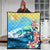 Hawaii Dolphin Plumeria Surfing Polynesian Premium Quilt - Muriel Style - AH - Polynesian Pride