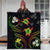 Hawaii Kanaka Turtle Plumeria Polynesian Premium Quilt - Royal - AH - Polynesian Pride